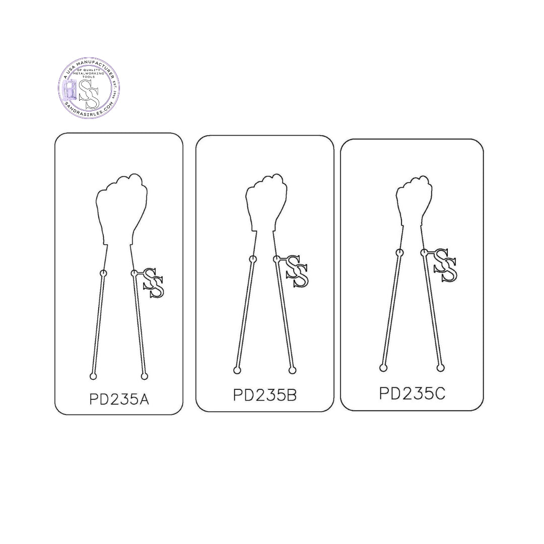 PANCAKE DIE PD235 HAND